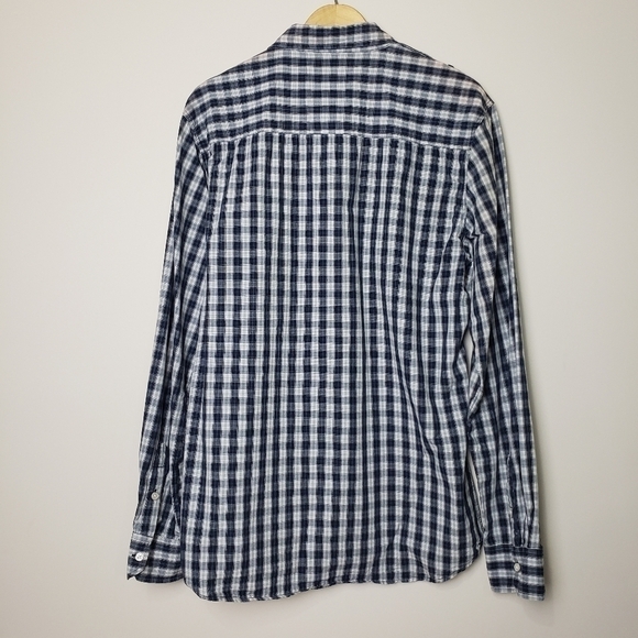 Bongo Plaid Button Down Shirt XL - Picture 3 of 9